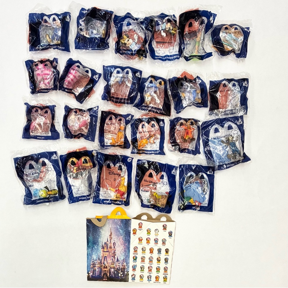 2021 McDonald’s Happy Meal Disney World 50th Lot of 23